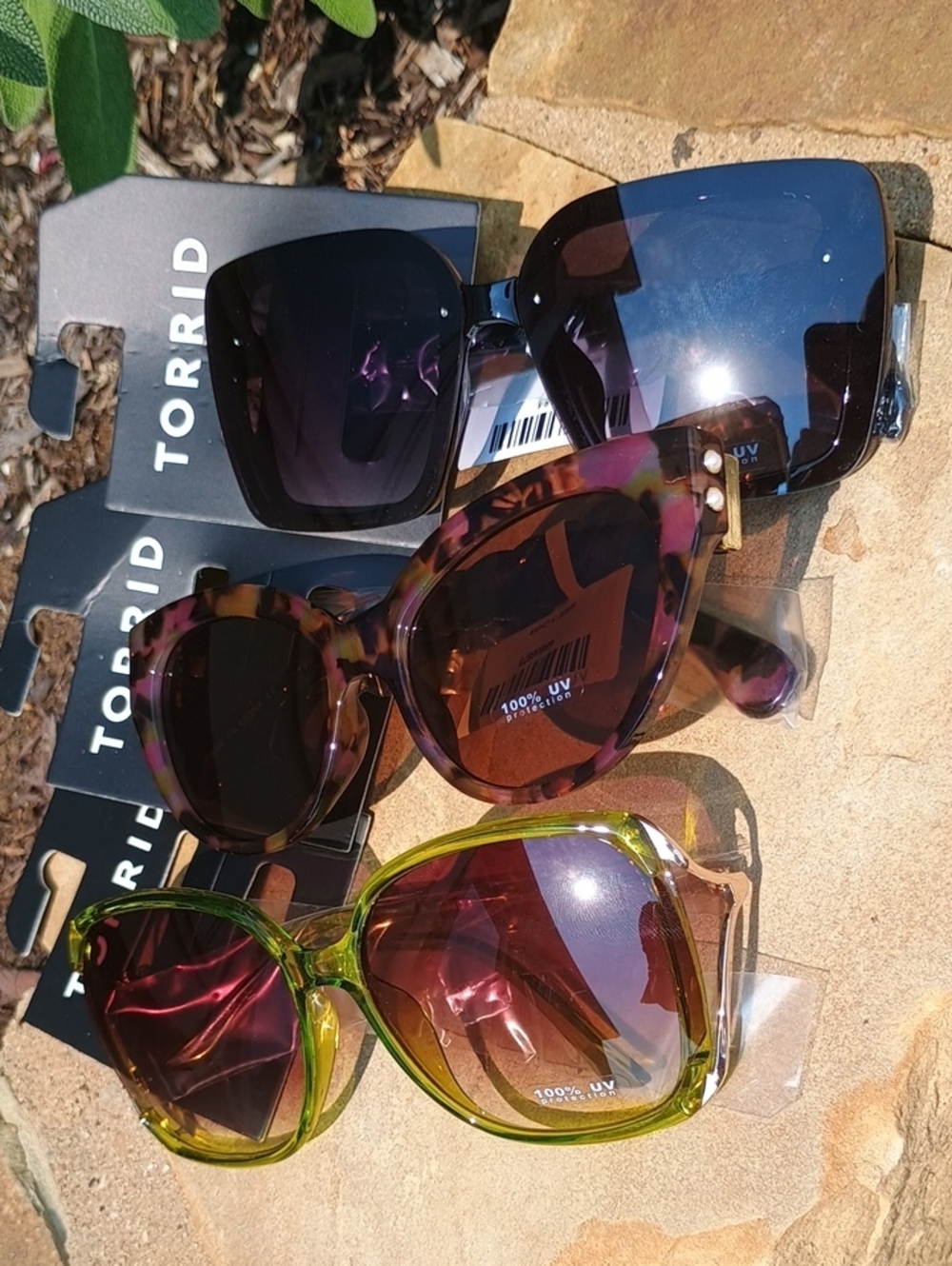 Torrid Oversized Sunglasses Bundle Of 3 NWT